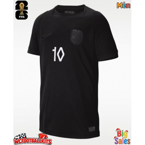 Norway Martin Odegaard #10 Replica Away Stadium Shirt World Cup 2026 Short Sleeve